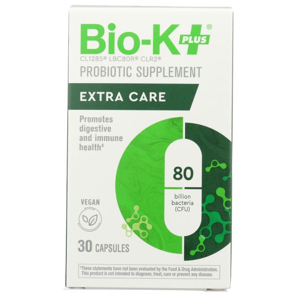 BIO-K: Probiotic Extra Care 80 Billion, 30 cp
