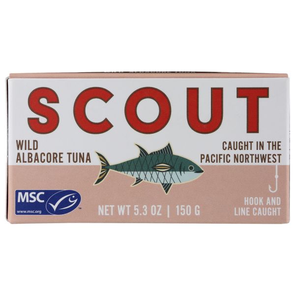 SCOUT: Wild Albacore Tuna, 5.3 oz