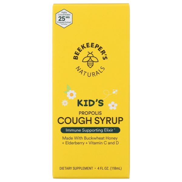 BEEKEEPERS: Kids Honey Cough Syrup Day, 4 fo