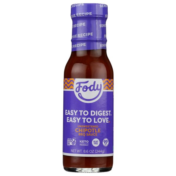 FODY FOOD CO: Sauce Bbq Chipotle, 11 oz