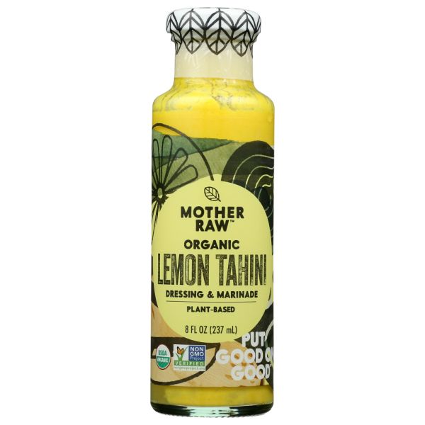 MOTHER RAW: Lemon Tahini Dressing, 8 fo