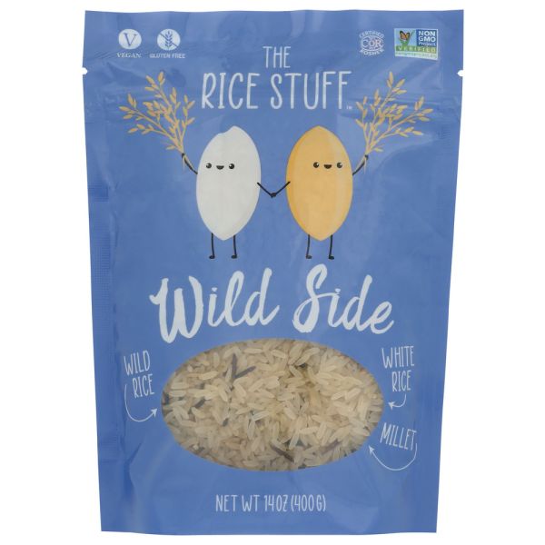 THE RICE STUFF: Wild Side Rice, 14 oz