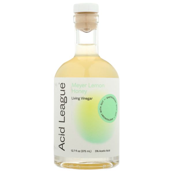 ACID LEAGUE: Vinegar Meyer Lemon Honey, 12.7 FO