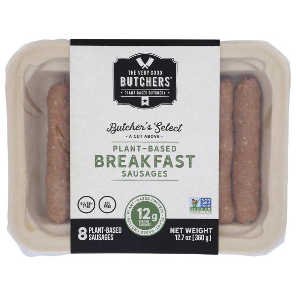 VERY GOOD BUTCHERS: Plant Based Breakfast Sausages, 360 gm