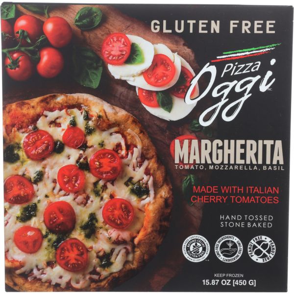 PIZZA OGGI: Margherita Cherry Tomato Pizza, 450 gm