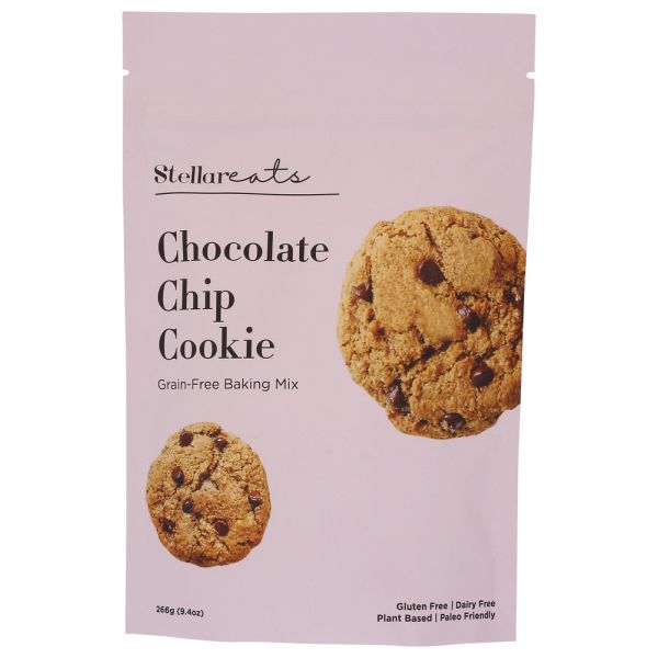 STELLAR EATS: Chocolate Chip Cookie Baking Mix, 266 gm