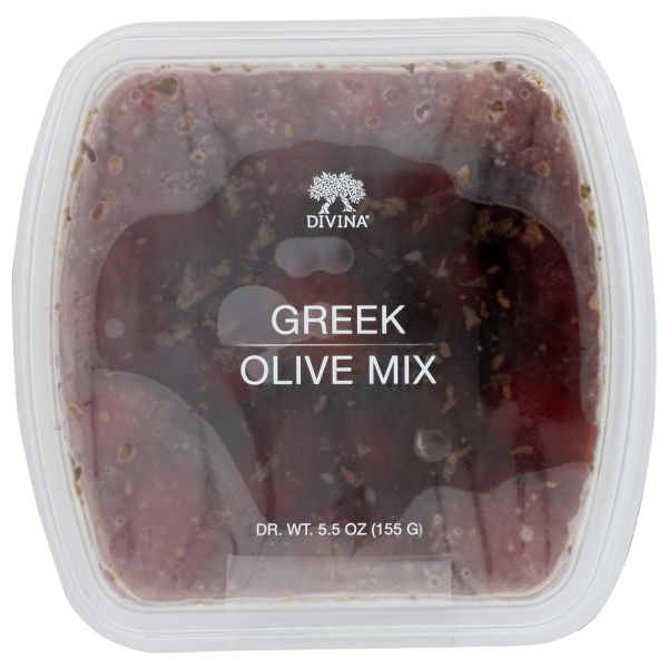 DIVINA: Greek Olive Mix, 4.6 oz