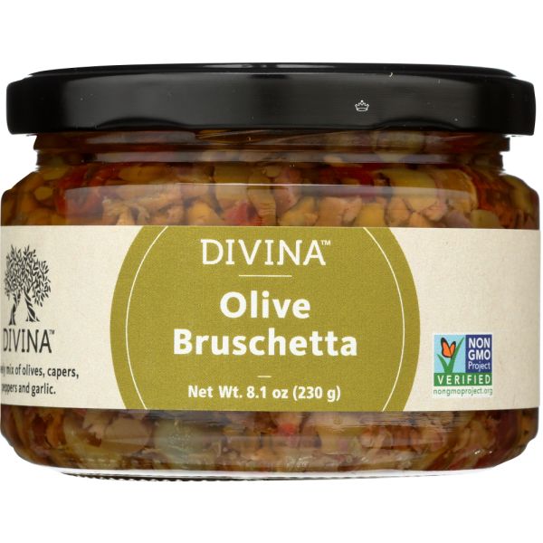 DIVINA: Olive Bruschetta, 8.1 oz