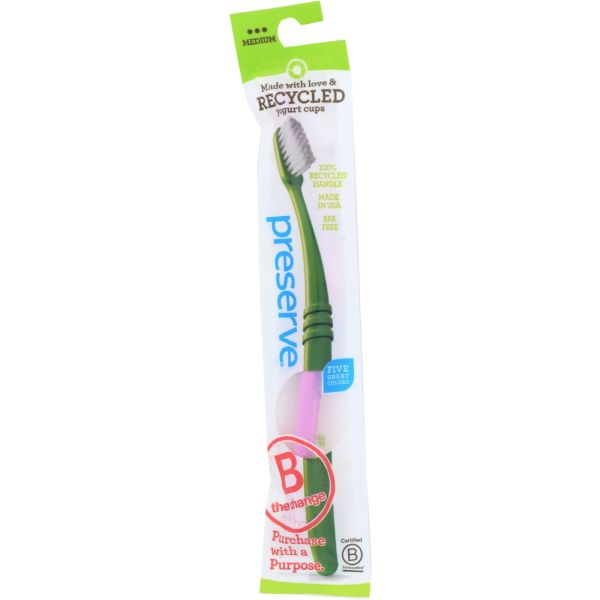 PRESERVE: Medium Toothbrush Lightweight Pouch, 1 ea