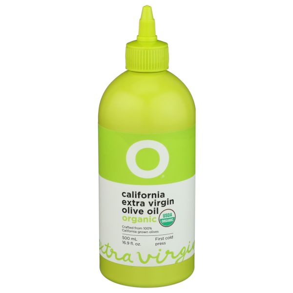 O: California Organic Extra Virgin Olive Oil, 16.9 oz