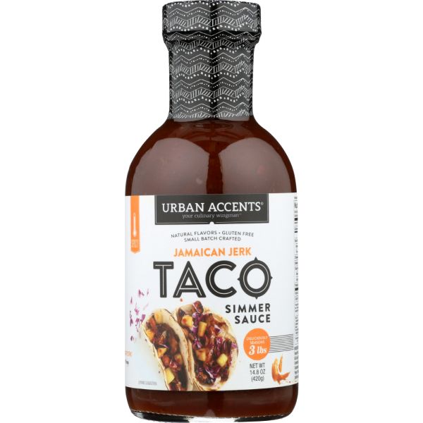 URBAN ACCENTS: Jamaican Jerk Taco Sauce, 14.8 oz