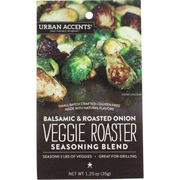 URBAN ACCENTS: Veggie Roaster Balsamic & Roasted Onion Seasoning Blend, 1.25 oz
