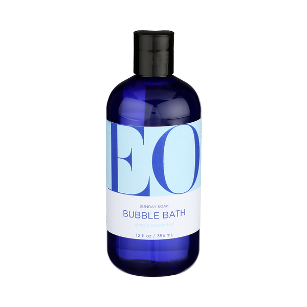 EO: Sunday Soak Unscented Bubble Bath, 12 fo
