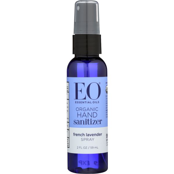 EO Products Hand Sanitizer Spray Organic Lavender, 2 Oz
