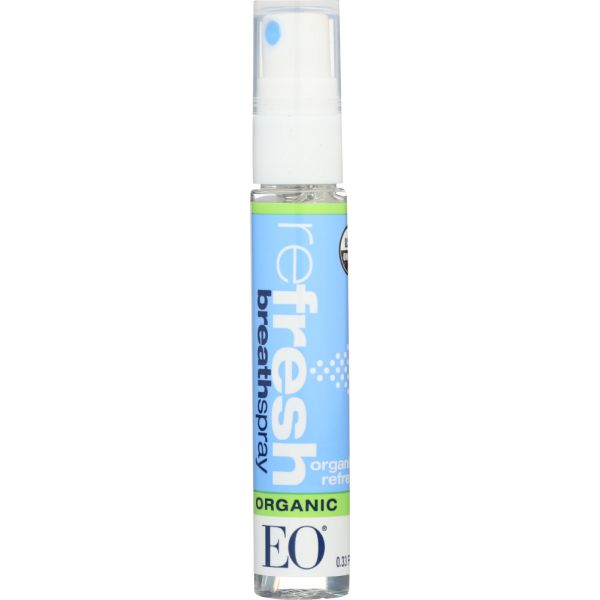 EO Products Organic Refresh Breath Spray, 0.33 Oz