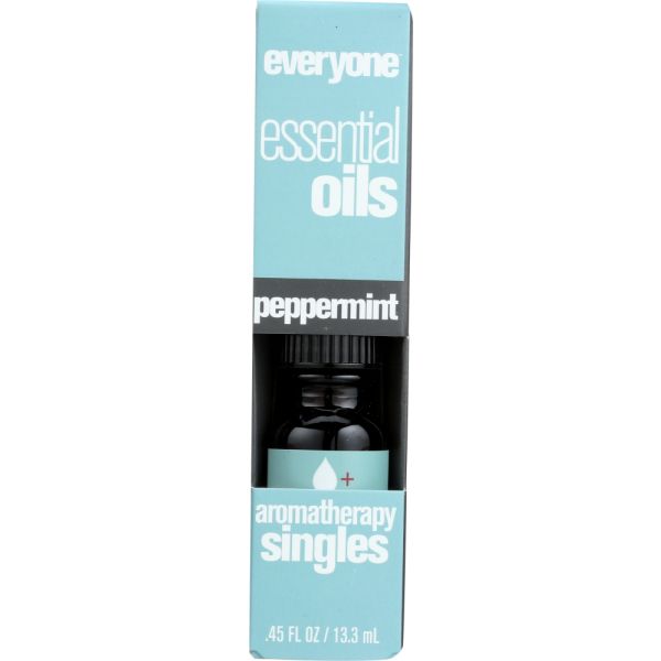 EVERYONE: Aromatherapy Singles Essential Oil Peppermint, 0.45 oz