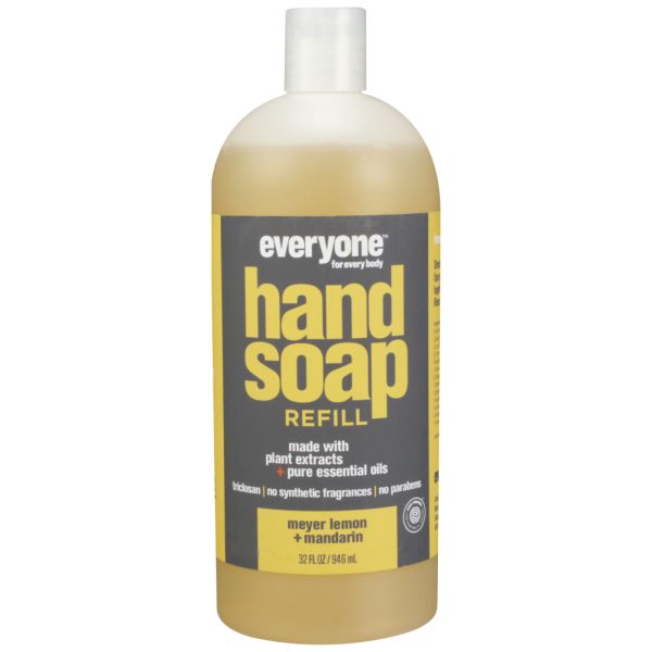 EVERYONE: Meyer Lemon & Mandarin Hand Soap Refill, 32 oz