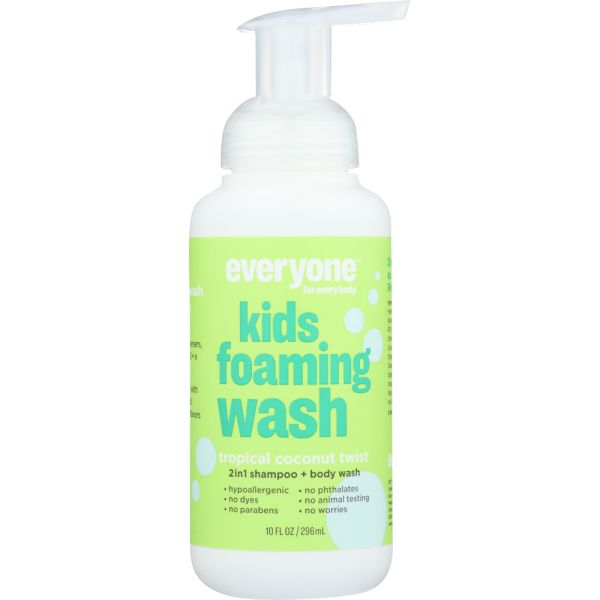 EVERYONE: Soap Foaming Kids Tropical Coconut Twist, 10 oz