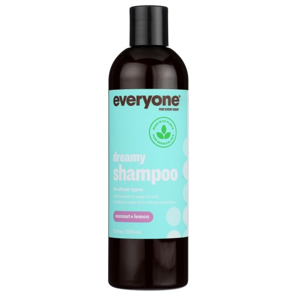 EVERYONE: Coconut + Lemon Dreamy Shampoo, 12 fo