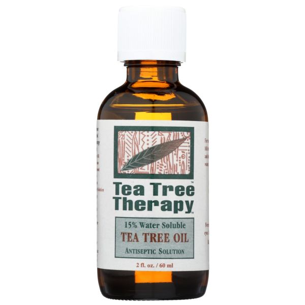 TEA TREE THERAPY: Oil Tea Tree 15% Water Soluble, 2 fo