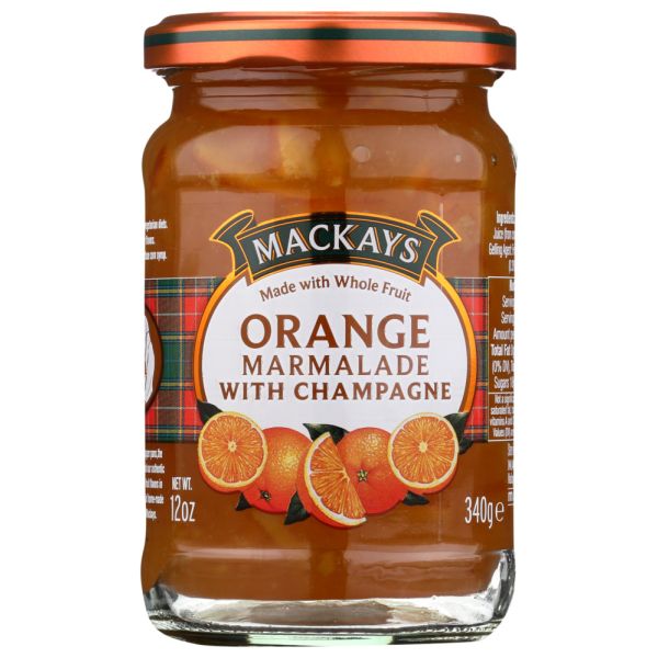 MACKAYS: Orange Marmalade with Champagne, 12 oz