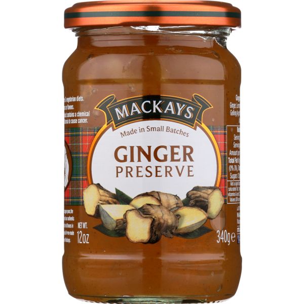 MACKAYS: Ginger Preserve, 12 oz