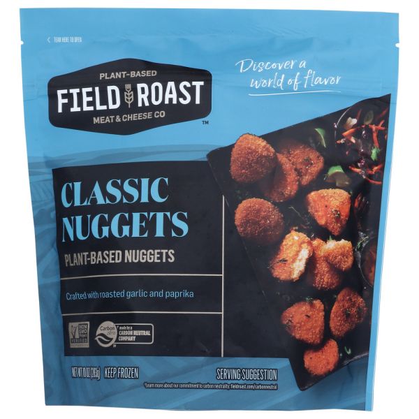FIELD ROAST: Classic Plant-Based Nuggets, 10 oz
