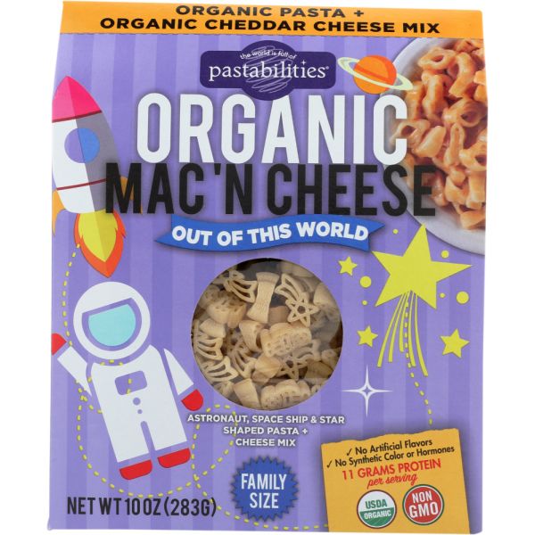 PASTABILITIES: Organic Mac ‘n Cheese Out of This World, 10 oz