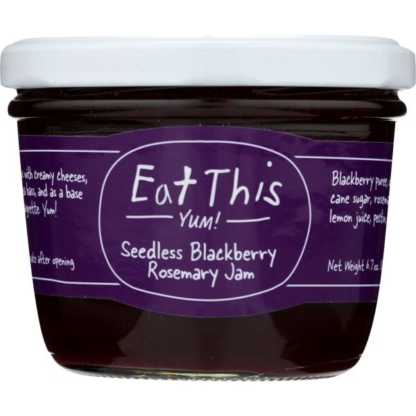 EAT THIS: Blackberry and Rosemary Jam, 5 oz