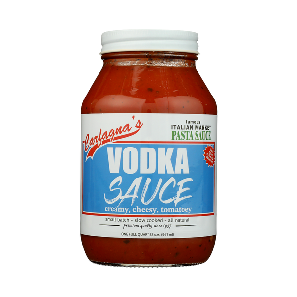 CARFAGNAS: Vodka Pasta Sauce, 32 oz