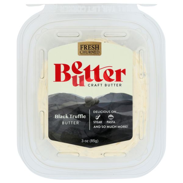 BETTER BUTTER: Butter Truffle Black Craft, 3 oz