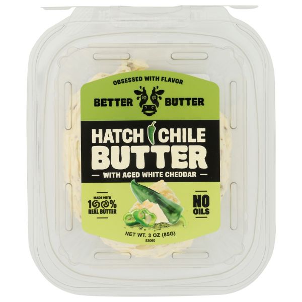 BETTER BUTTER: Hatch Chile Butter, 3 oz