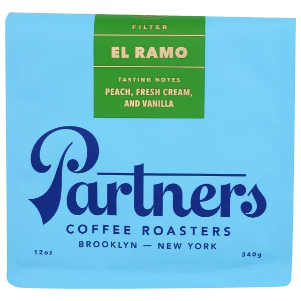 PARTNERS COFFEE: El Ramo Columbian Coffee Whole Bean, 12 oz