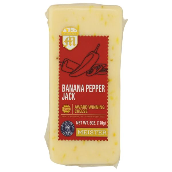 MEISTER: Banana Pepper Jack Cheese, 6 oz