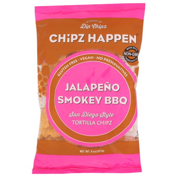 CHIPZ HAPPEN: Chips Jalapeno Smky Bbq, 8 oz