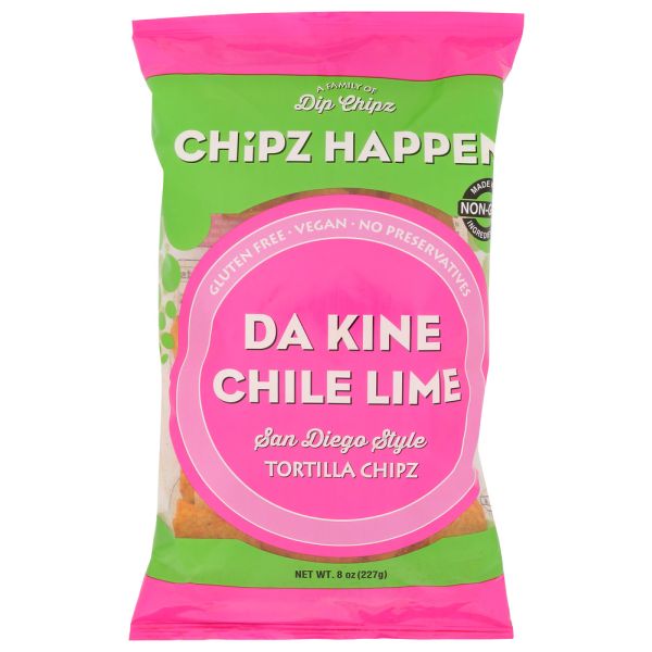 CHIPZ HAPPEN: Chips Tortill Dkn Chl Lm, 8 oz