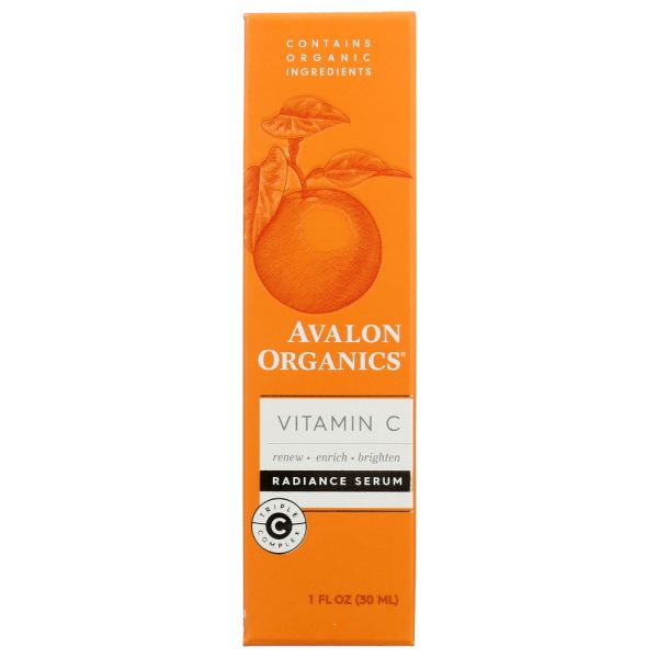 AVALON ORGANICS: Serum Radiance Vitamin C, 1 oz
