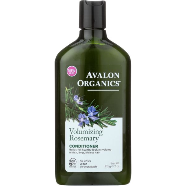 Avalon Organics Conditioner Strengthening Peppermint, 11 Oz