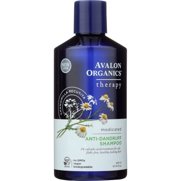 AVALON ORGANICS: Anti Dandruff Shampoo, 14 oz