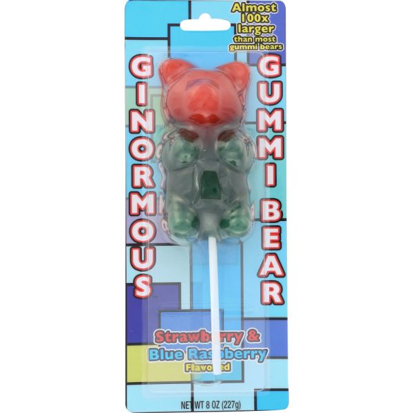 GIANORMOUS GUMMY BEAR CANDY: Gummy Bear Original, 8 oz