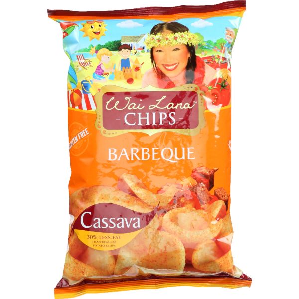 WAI LANA: Cassava Chip Barbeque, 3 oz