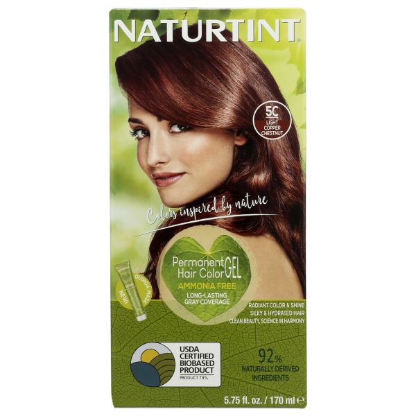 NATURTINT: Hair Color 5C Light Copper Chestnut, 5.28 fo