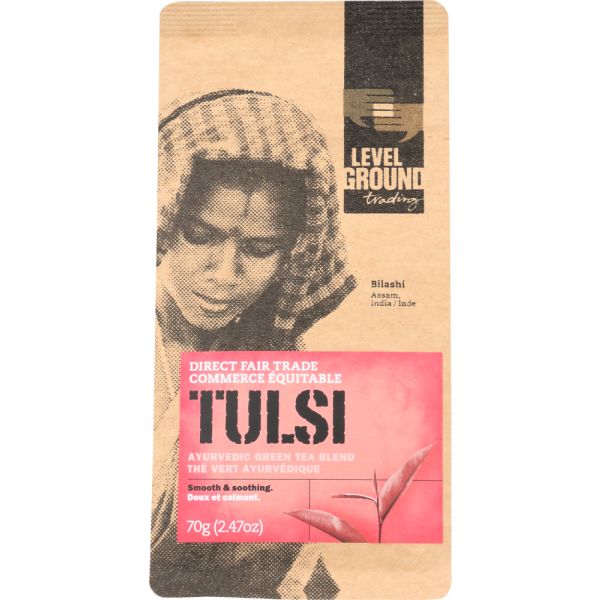 LEVEL GROUND COFFEE: Tea Tulsi Loose, 2.47 oz