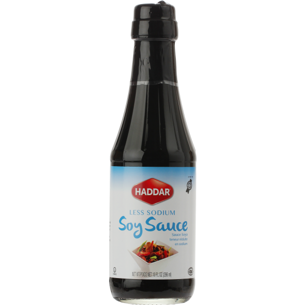 HADDAR: Sauce Soy Lite, 10 oz