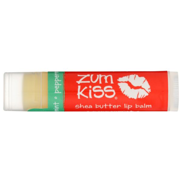 ZUM: Lip Kiss Stck Peppermint, 0.15 oz