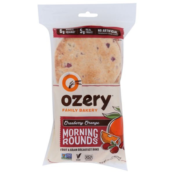 OZERY BAKERY: Morning Rounds Cranberry Orange Bread, 12.7 oz