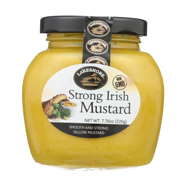 LAKESHORE: Dressing Strong Irish Mustard, 7.76 oz