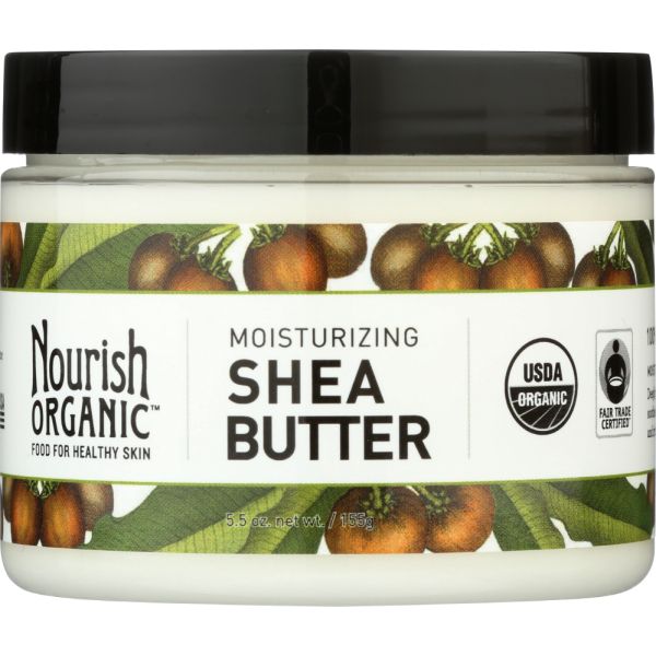 Nourish Organic Intensely Moisturizing Shea Butter, 5.5 oz