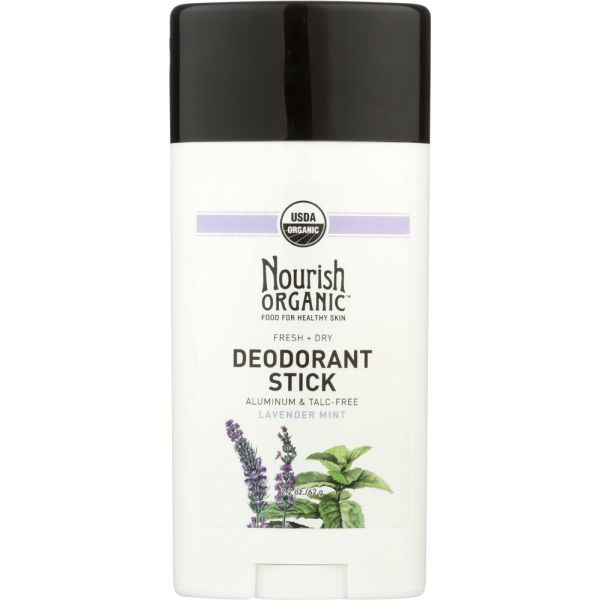 Nourish Organic Fresh & Dry Deodorant Lavender Mint, 2.2 Oz