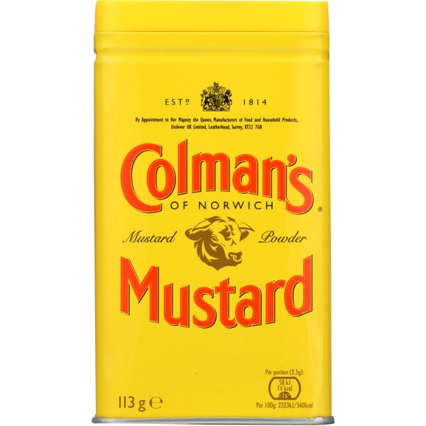 COLMANS: Dry Mustard, 4 oz